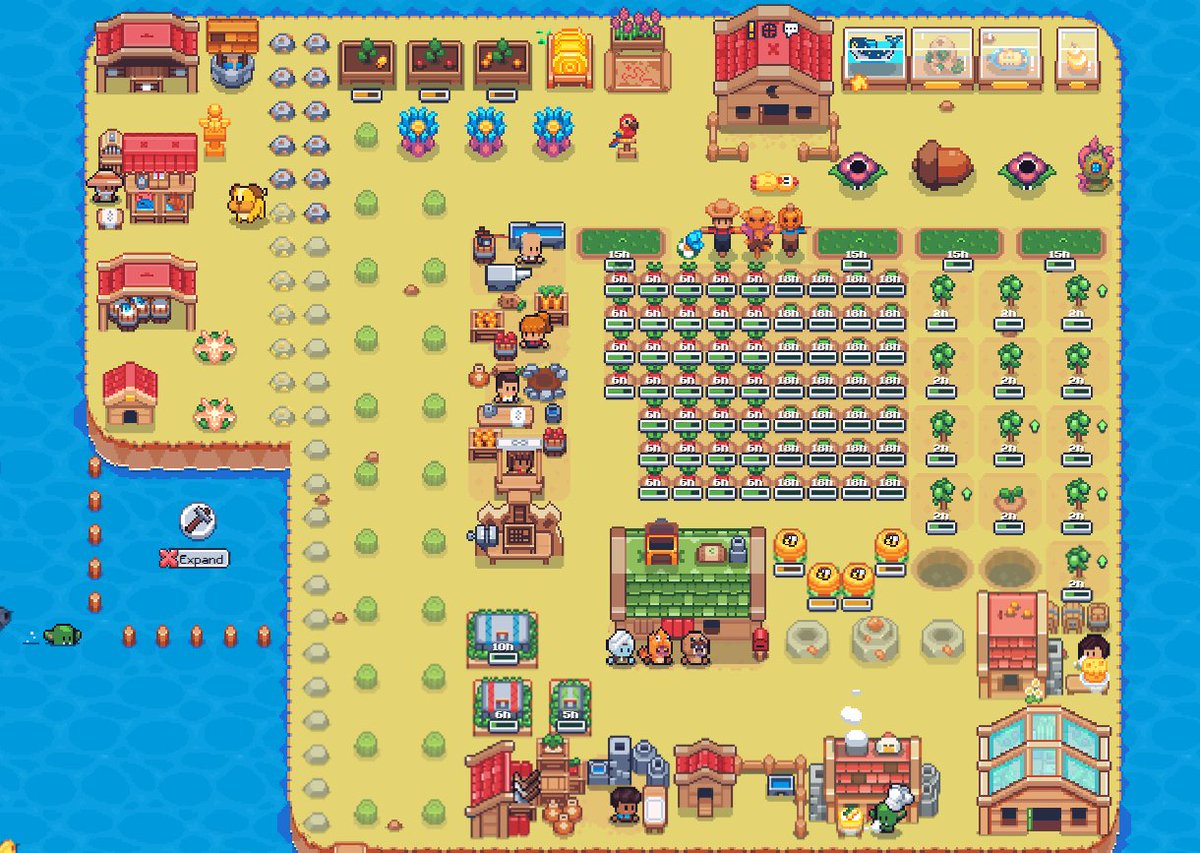 noobwalker9876's tweet photo. 7 more expansion left #SunflowerLandFarm https://t.co/QRHscwPxjr