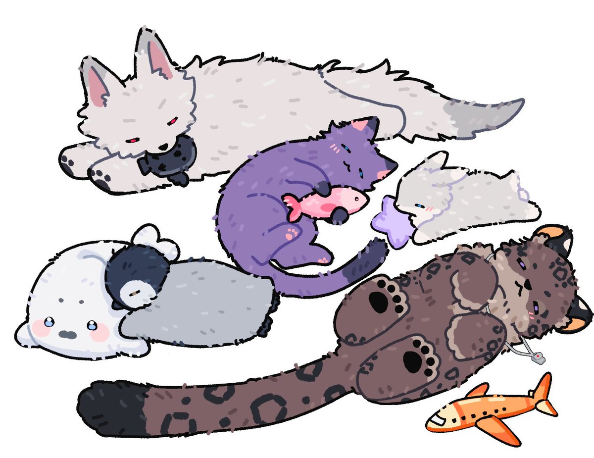 X02_S2's tweet photo. #LoveandDeepspace

옆구리에 끼고 잘 털동물 한마리씩 데려가세요 (^ᆺ^)9
굿나~~😴😴😴 https://t.co/q1UU3chHnM