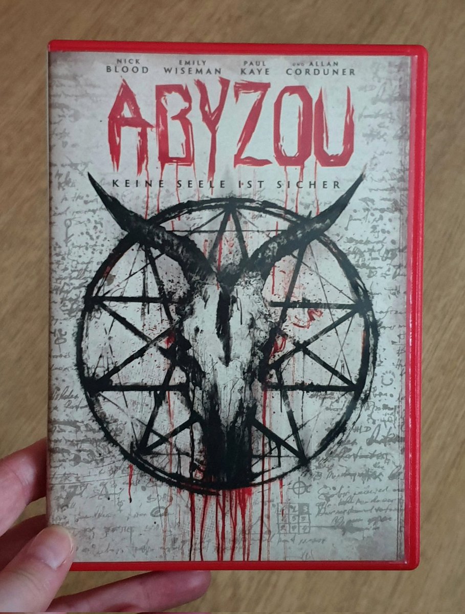 TanjaStrutzl's tweet photo. #Abyzou (#TheOffering) is a fantastic movie. The story is about Art who returns home with his pregnant wife to his father, a funeral director. Fate takes its course when the corpse of a man is brought in in which an ancient demon is trapped & Art unintentionally frees him. https://t.co/CB4KgnGcE5
