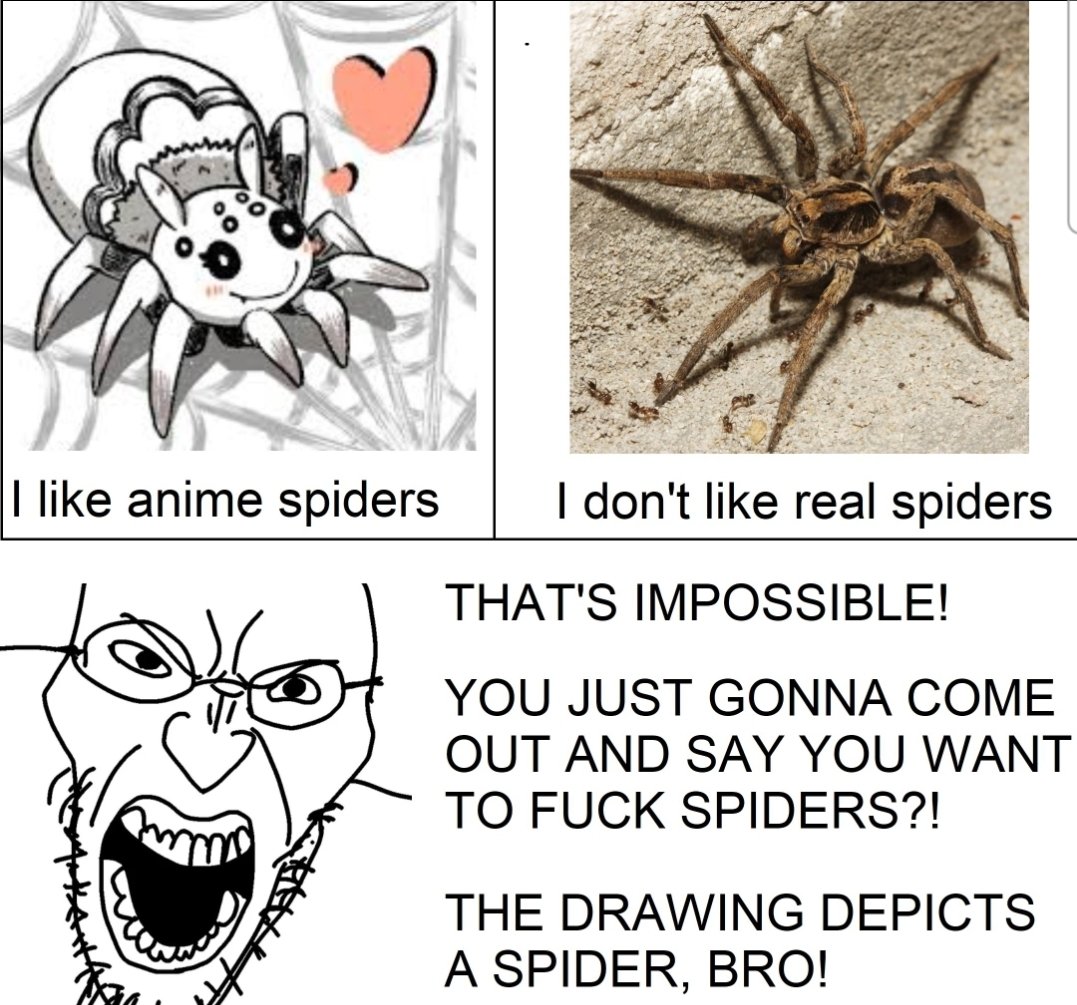 Panner48038's tweet photo. @VeryLuckyDoge @Lyledapreformer you probably haven't even looked at my page, you're just talking from your ass. and how are you seriously claiming "drawing these stylized cartoons represents your want for non-stylized flesh and blood children"? you're actually a fucking retard man https://t.co/KO2KVOiAmh