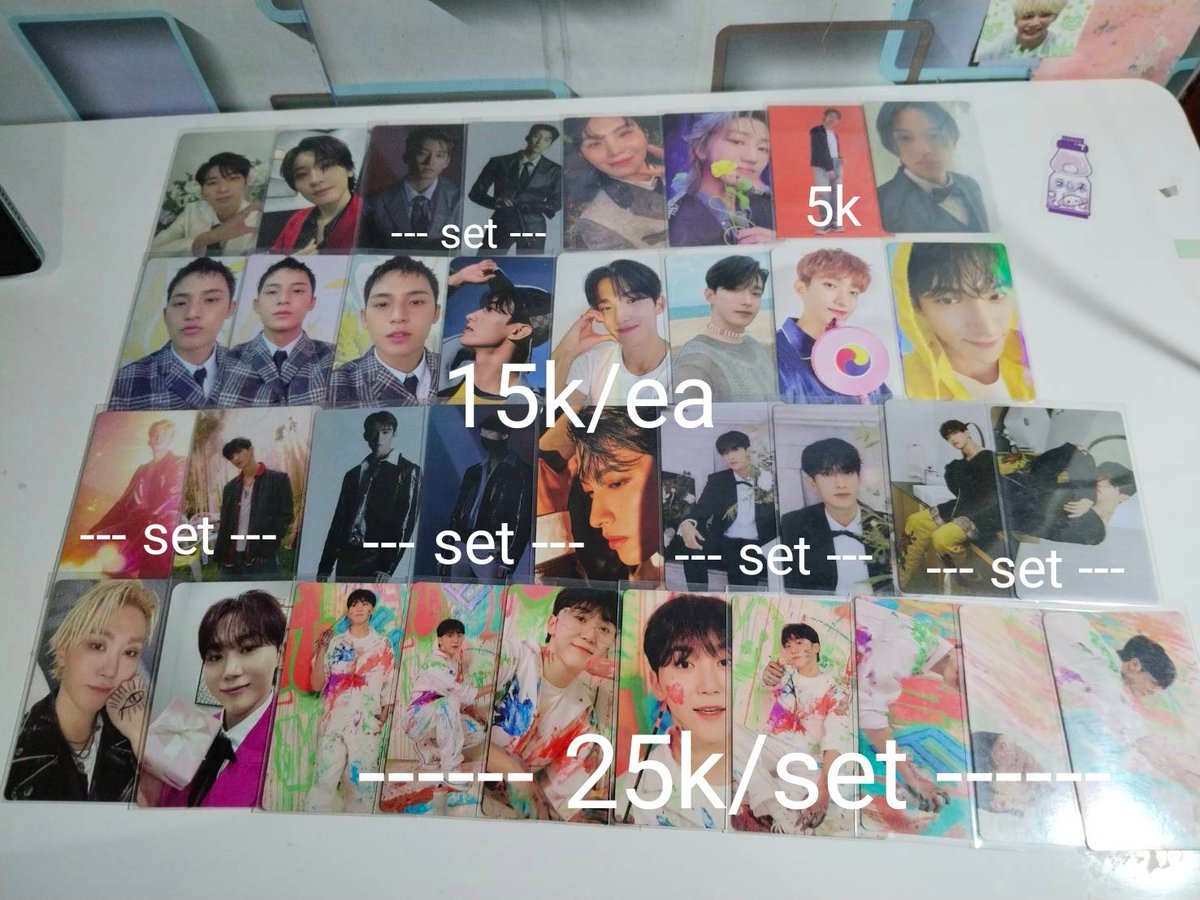 gyucheolie_'s tweet photo. WTS / Want to sale

- Dom bekasi
- exc pack + adm
- bisa satuan, no sensitive buyer
- first pay, first get

Wts aab seventeen svt ina scoups jeonghan joshua jun Hoshi wonwoo woozi the8 mingyu dk seungkwan vernon dino fml gomagz heaven jxw attacca henggarae fts binbook album https://t.co/JwFjbksXY5