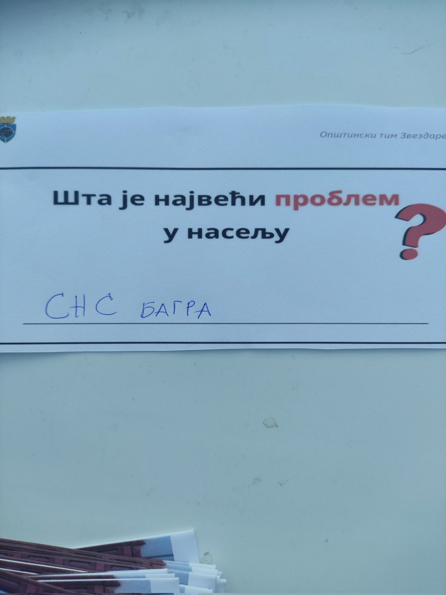 BlokadaBlokader's tweet photo. Gradjani su rekli šta je problem https://t.co/ig2oJQKp8d