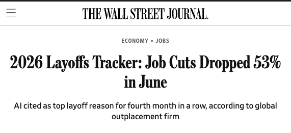 SamRo's tweet photo. I appreciate everyone keeping layoff trackers. But where's the hiring tracker? Why not make it a layoff and hiring tracker? https://t.co/5TY7dbr4iS