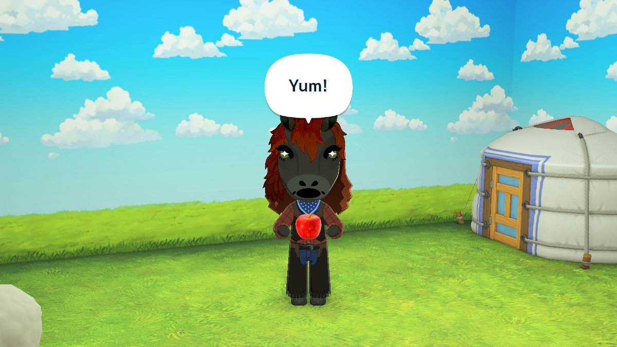 DarlingWerewolf's tweet photo. Added Ganondorf's horse to my island~!
He's so cute. He has a horse tail, though I forgot to capture it 

#legendofzelda #tomodachilife https://t.co/Jd4TZiWTT5
