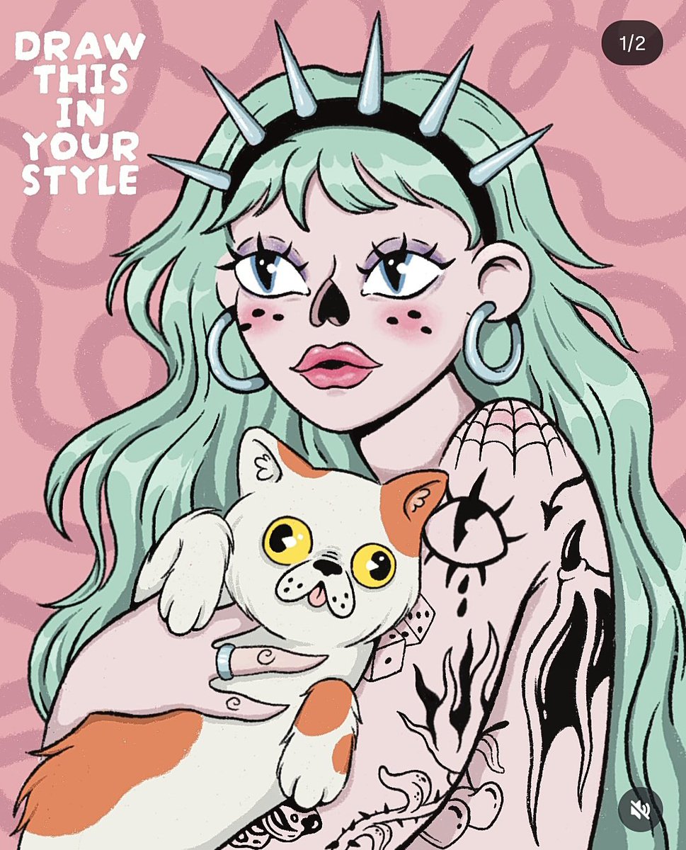 helly_ano's tweet photo. joining on the this #dtiyschallenge by Bony Wench on IG
i had a lot of fun drawing the tattoos and I especially enjoyed drawing the cute pudgy cat (i miss our cats π)
#missbonymeow #artchallenge #artshare #openforcommissions https://t.co/TQQgSO15BG