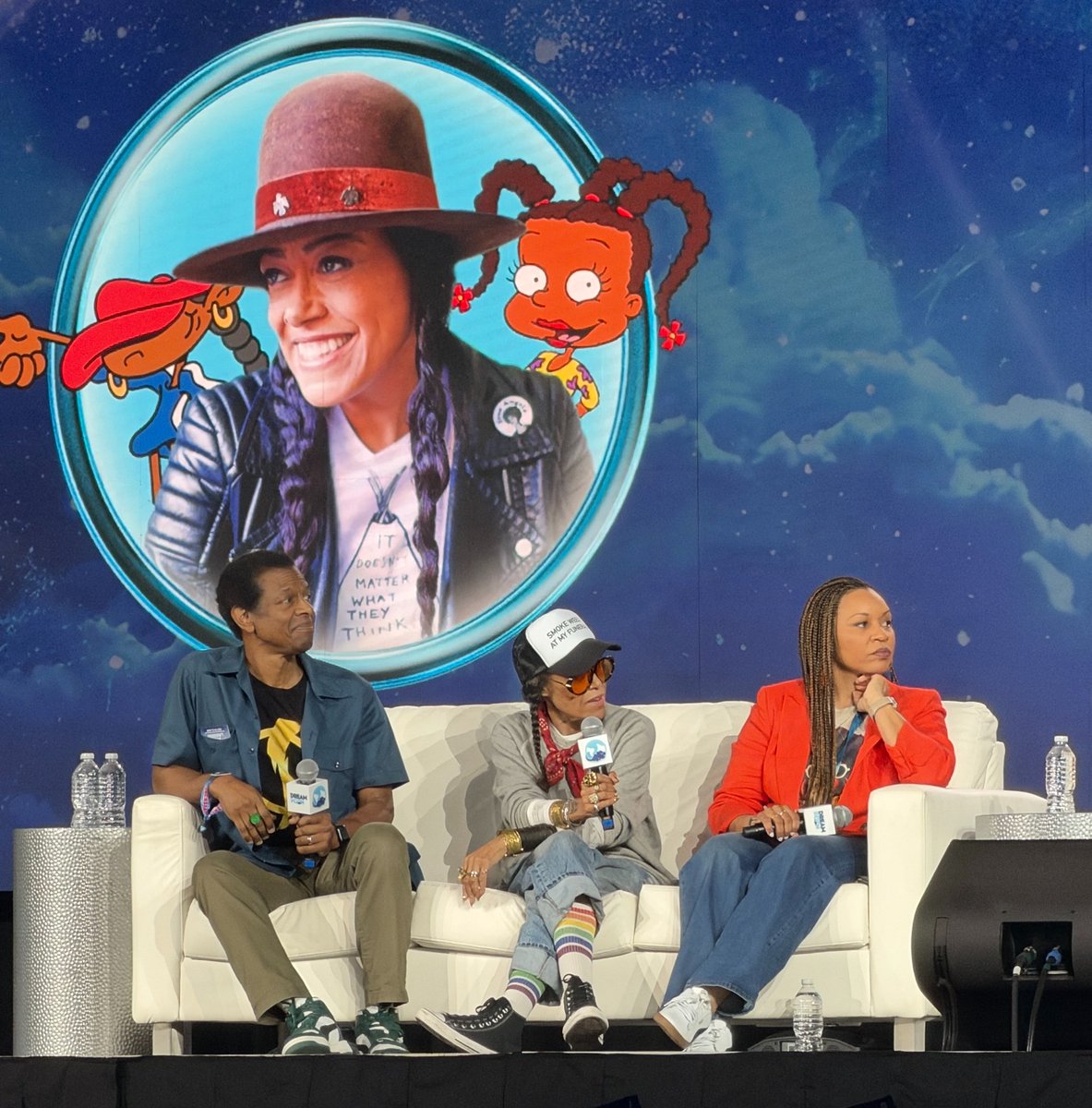 JohnTTaylor's tweet photo. Phil Lamar, Henneisha Thompson, Cree Summer 

#DreamCon2026 https://t.co/gs2trHvWnp