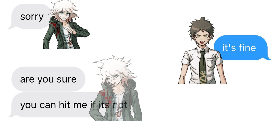 NULified_'s tweet photo. #komahina #danganronpa https://t.co/z3w2OccxHa