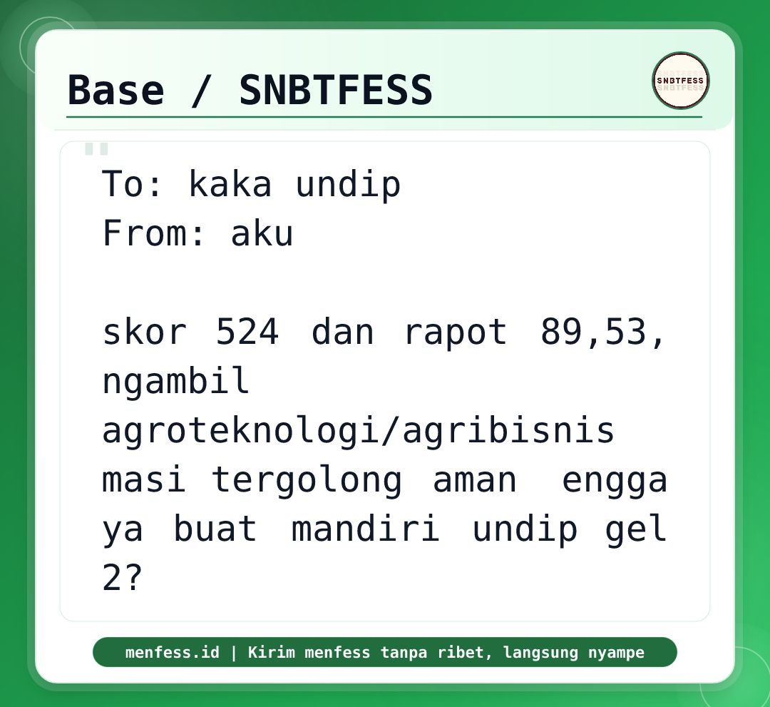 SNBTFESS || SNBP - UTBK tweet media