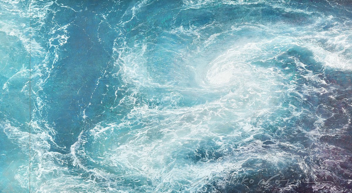 paintings by Nōji Mikiko / 野地美樹子 (Japanese, b. 1978)