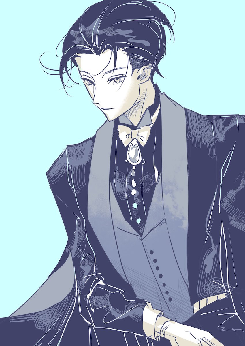 Curarpipi's tweet photo. オーケストラ衣装ホム落書き https://t.co/xtwYXOgg8u