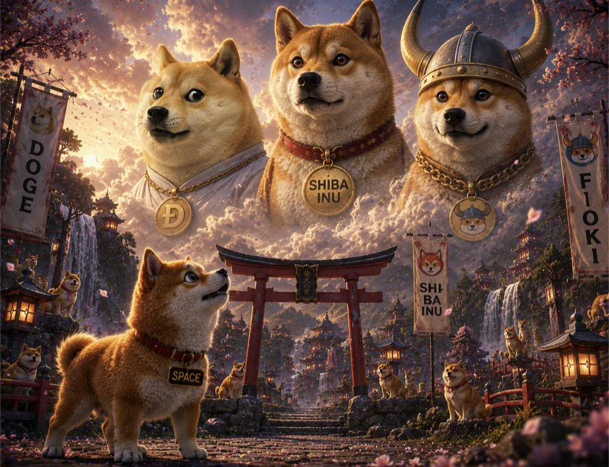 4realspace's tweet photo. Legends showed the way.
Now it’s our turn to leave footprints. 🐾

@dogecoin @kabosumama @FLOKI @ShibArmy @ShibainuCoin @Shibtoken @blknoiz06 @solana @Pumpfun 

AUUu7yuTkwq46jLmZJQC9DbuAYWKvmwmpTUq6VLMpump https://t.co/G2BBxutSlJ
