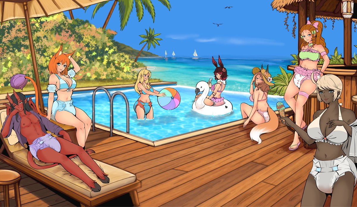 noxalys's tweet photo. Summer vacation started ~ https://t.co/gp9ognsXDy