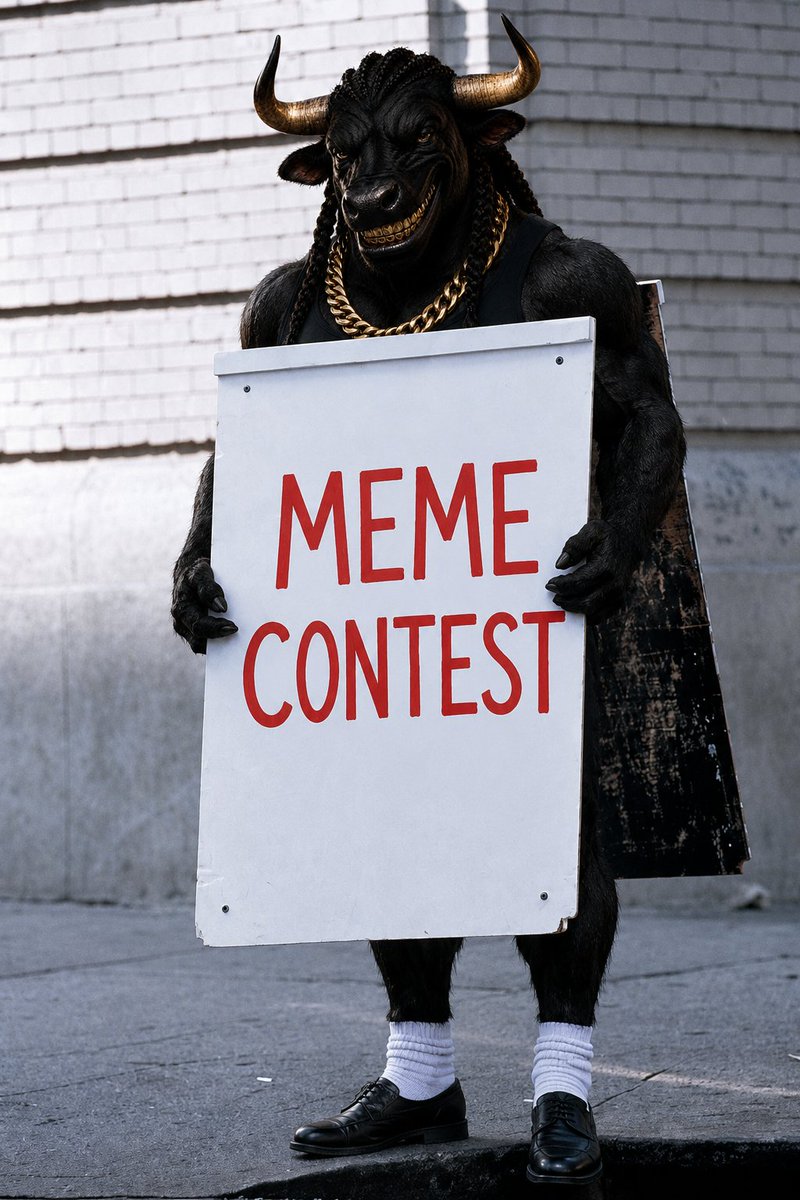 NBULLsol's tweet photo. aight niggas, time to make some dope ass memes

y'all have 48 hours to generate the BEST of the BEST solana:77x1fCskDLaiZmm2uZKEhARSCD2B86VaahTkK2Vfpump memes

we'll be distributing a total of $500 in solana:77x1fCskDLaiZmm2uZKEhARSCD2B86VaahTkK2Vfpump to the top 3 memes - images OR videos

to enter

reply to this post, follow us and tag @blknoiz06