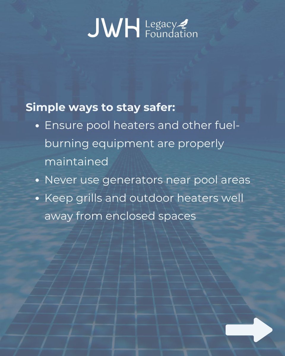 JohnnyHeathcoFD's tweet photo. It's #NationalSwimmingPoolDay. Did you know that deadly #carbonmonoxide exposure can occur around #swimming pools (even outside)?

While CO #poisoning doesn't come from the pool water itself, it can occur in and around swimming pool areas when fuel-burning equipment is nearby. https://t.co/yKTh9wE6qE