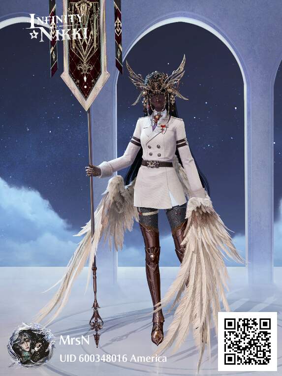 vpgamescapes's tweet photo. QR codes for my main outfits to dive into #infinitynikki's U2.8:
Golden City Archer & Heaven's Reach Bannerwoman
#infinitynikkistyling
---
Simple codes:
โ๏ธ704XEEUE9Fi# 70h8FIeCyub#โ๏ธ https://t.co/R5XDuEg4oU