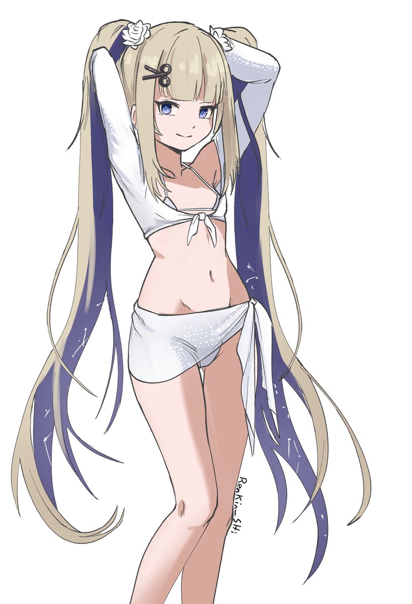 Renkin_shi's tweet photo. Shiina in Cinderella's swimsuit!
#shiillustration https://t.co/MP1nVPUHIp