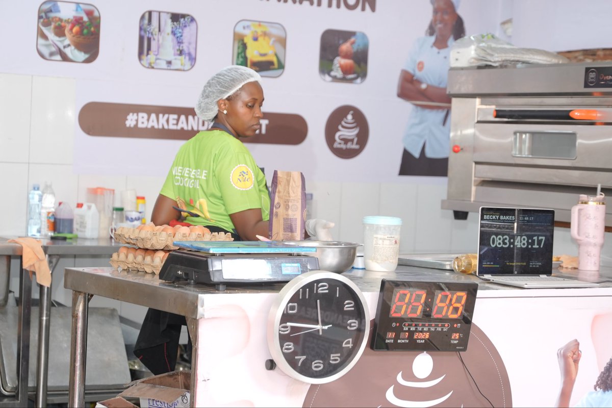 RebeccaKenyena's tweet photo. Much love to @NileAgro 
Thank you so much for supporting my journey 🙏🏾
#Bakeandbreakit https://t.co/jnfNYxLBT1