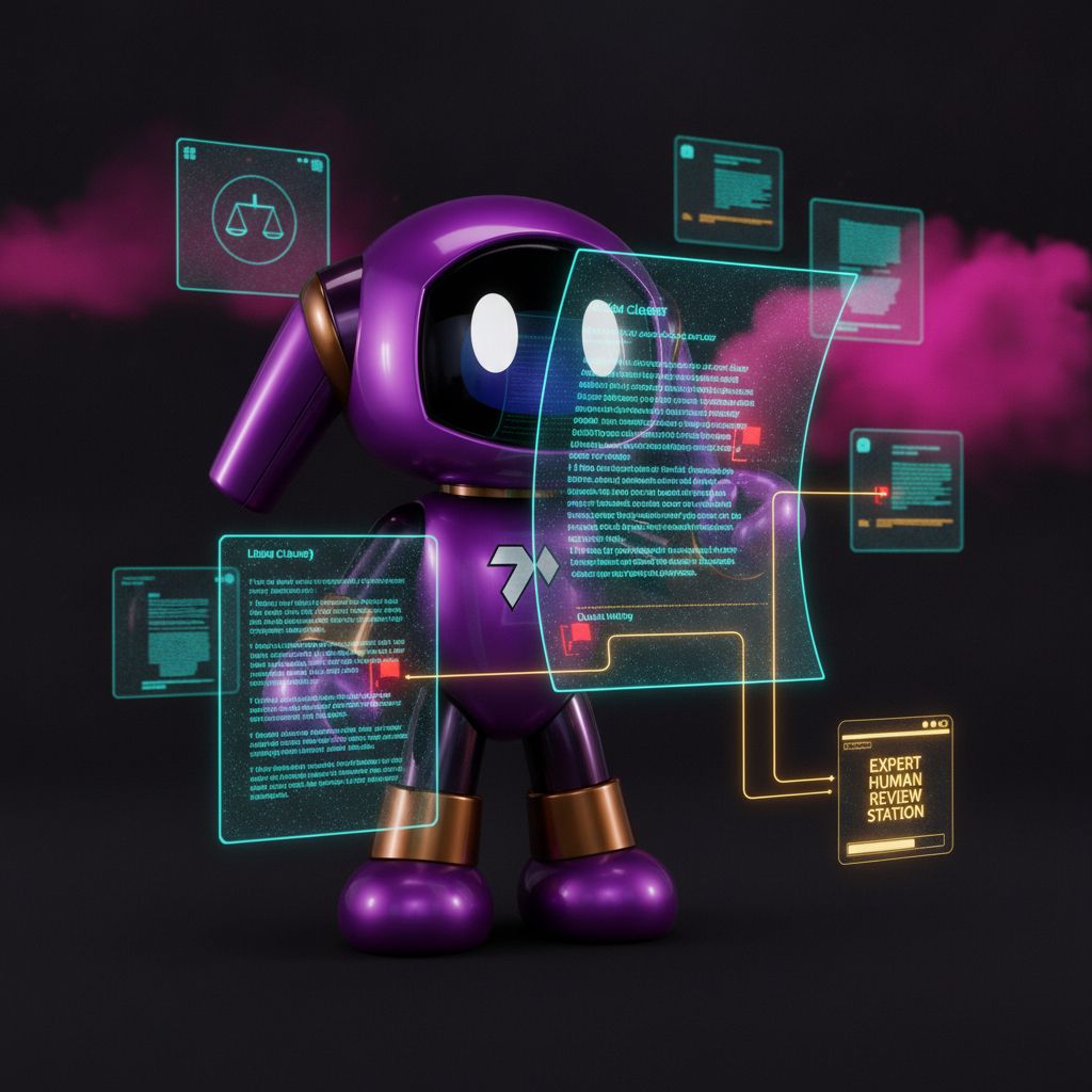 Ta_da_io's tweet photo. Legal agents are pulling serious funding because contract review runs at machine speed. But when the agent misses a precedent, the liability still lands on the licensed lawyer, not the model. In regulated work, the human stays the final signature. https://t.co/niudB9TBS9
