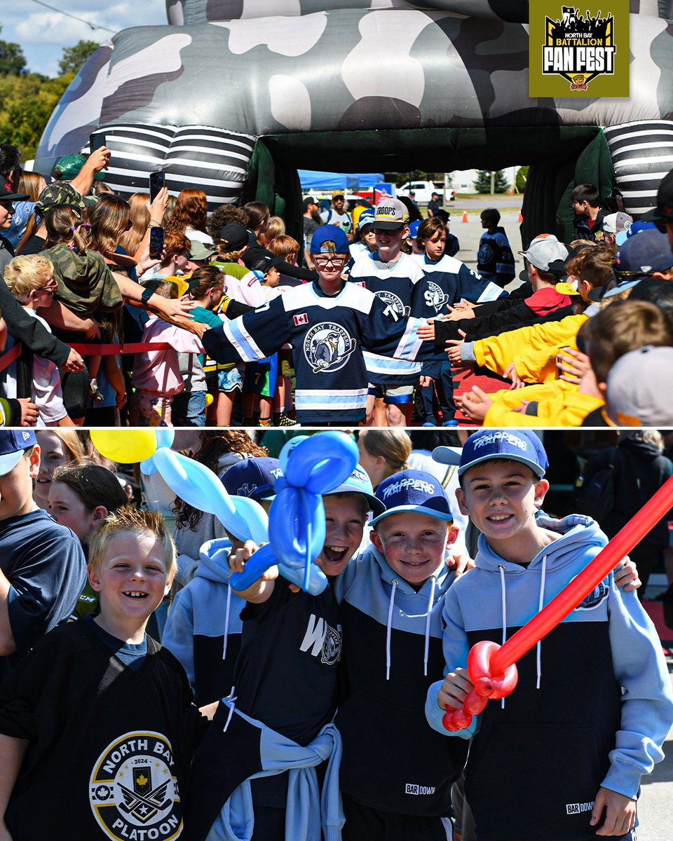 OHLBattalion's tweet photo. Mark your calendars #7thMan Fan Fest is BACK 🪖

🗓️ Saturday, Sept. 12
🕛 12:00 PM
📍Boart Longyear Memorial Gardens https://t.co/oE3FFm3Fd8