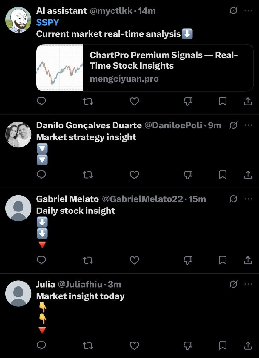 DudeWhoInvests's tweet photo. The bots are back. These are scammers, I do not have any private groups like WhatsApp, discord, Telegram, etc.

Please be careful. @nikitabier you got me excited yesterday I thought it was fixed. 😭 https://t.co/FxQKo38AhM