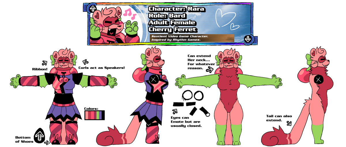 all my silly sona refs these are the 4 dummies that shape 🥁 me :) happy ...