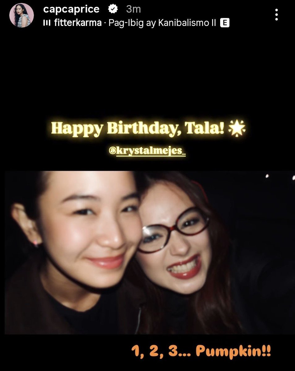 ultjoniean's tweet photo. TANGINA 😭😭😭😭😭 BINATI NI CAPRICE SI TALA !!!!

KRYSTAL MEJES TURNS EIGHTEEN 
#TALA18DDAY https://t.co/jWfIP8fHEO