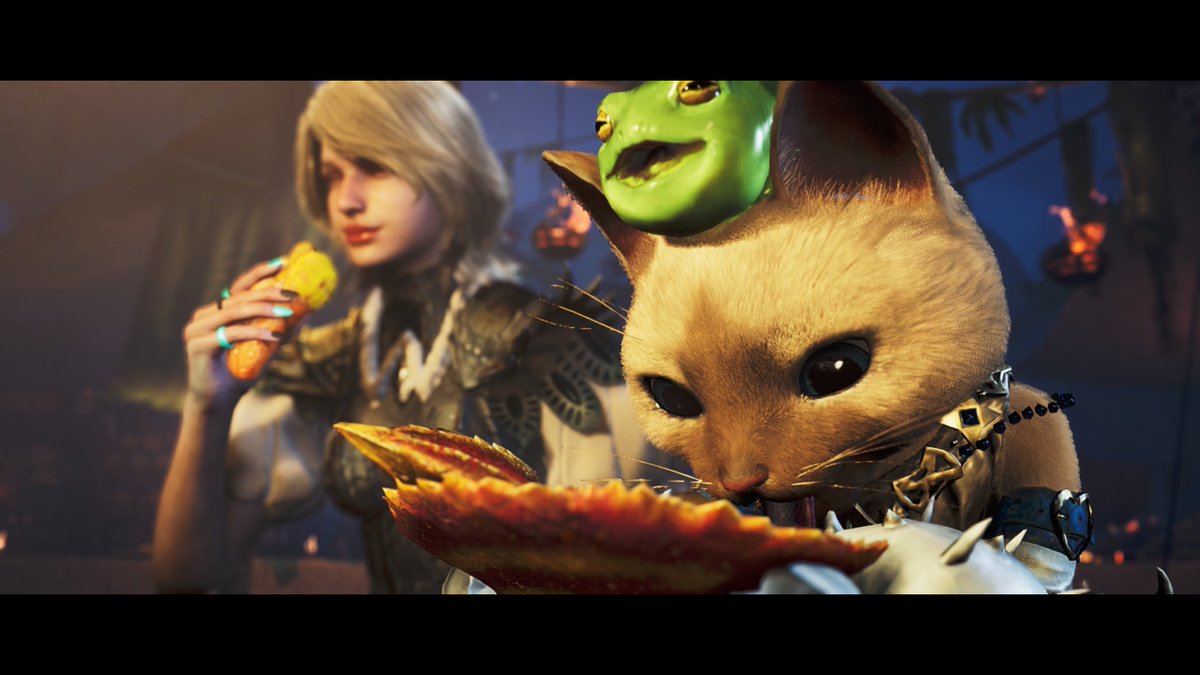 kuisukeGAME's tweet photo. #MonsterHunter #のらりくらりモンハン日和
夏になってる！！！ https://t.co/27WOy5z3tC