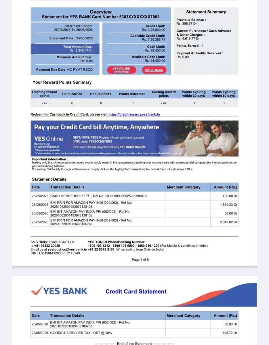 realjam146's tweet photo. @YESBANK https://t.co/GTegwHWZRn
