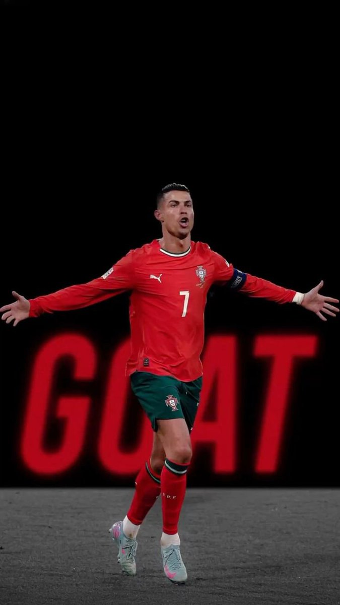 Cr7wall's tweet photo. Greatest of All Time 🐐🇵🇹 https://t.co/ynX9PoIr0e