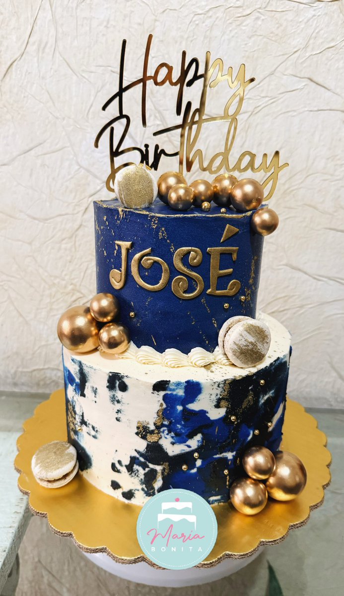 MariaBonitaSLW's tweet photo. Blue & Gold Cake! ๐๐งก
Pastel con bizcocho de vainilla ๐ฐ relleno de fresa ๐ Cobertura en betรบn de mantequilla ๐ง
WhatsApp ๐ฒ844.218.4996
Facebook ๐ @MariaBonitaPasteleriaSLW
Instagram ๐ธ @mariabonitapasteleriaslw
#saltillo #slw #bluecake https://t.co/3xb0RvuAdu