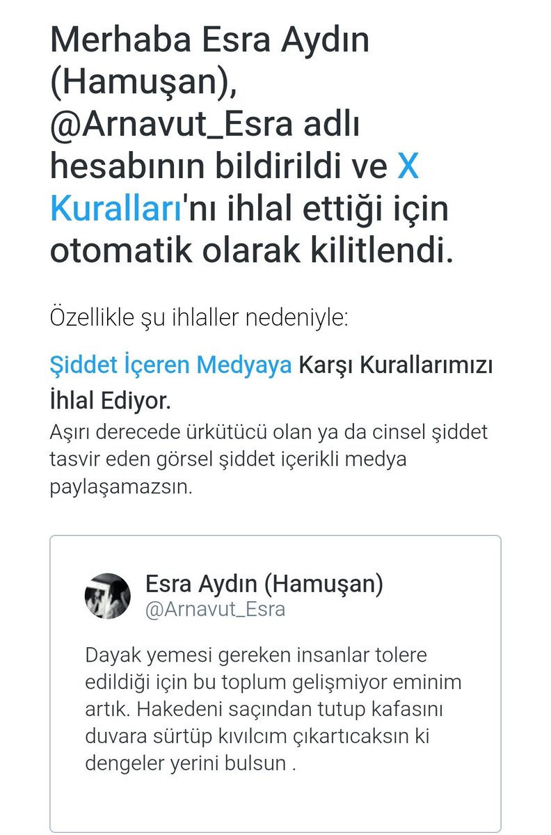 Esra Aydın (Hamuşan) tweet media