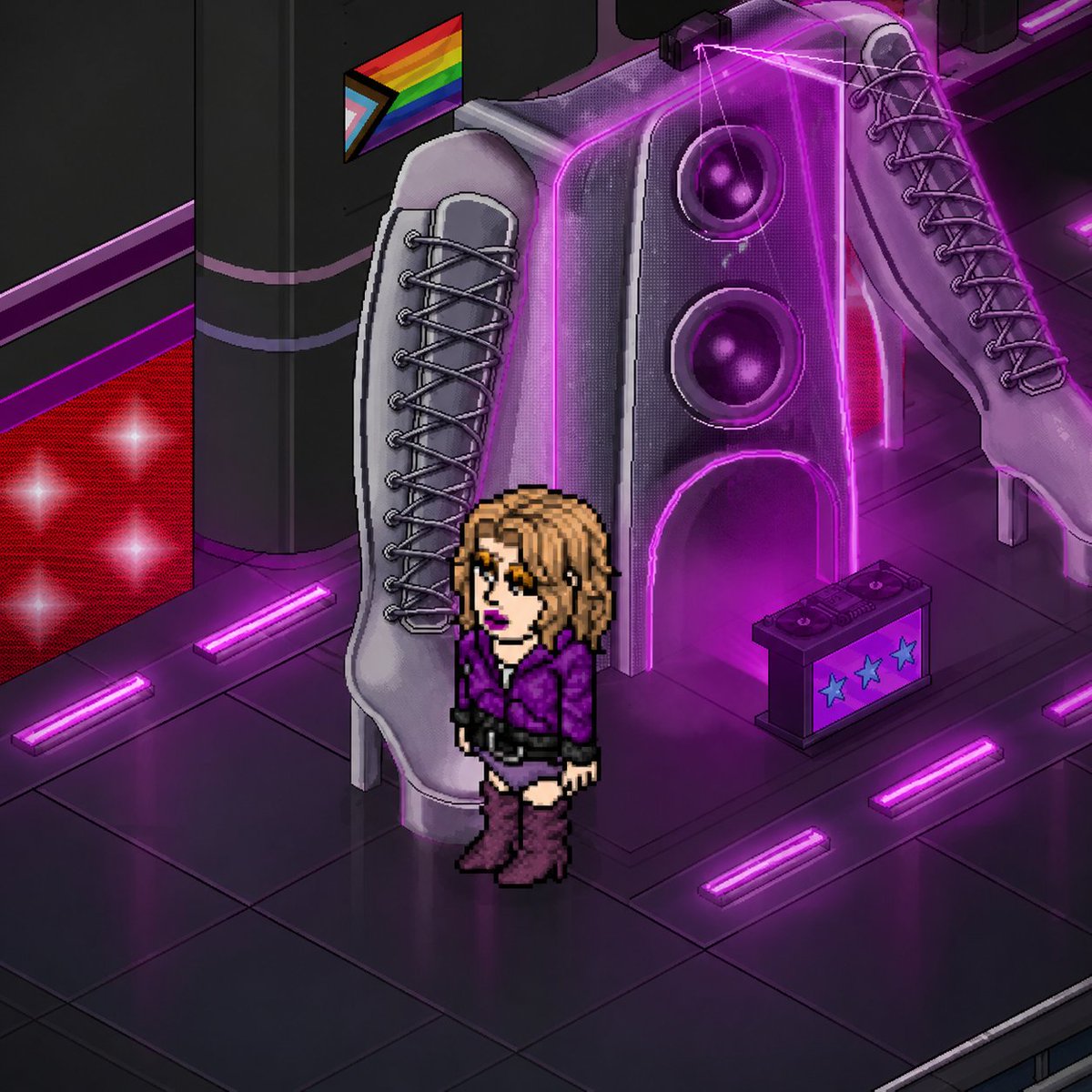 MiveeHbt's tweet photo. CONFESSIONS II: Madonna💿 

"Rain or shine, I keep shining."💃🏻

Nick: Mevi

#ConfessionsHabblet
@GrooveHBT
@HabSeawood
@MeuHabblet https://t.co/EUnSSxoe2j