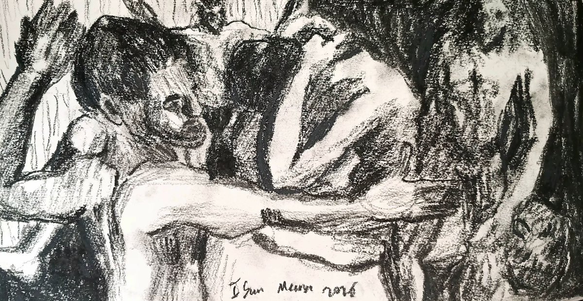 isunmeera's tweet photo. @ariajamesart Let me show you the other drawings... https://t.co/GrI9nsOUga