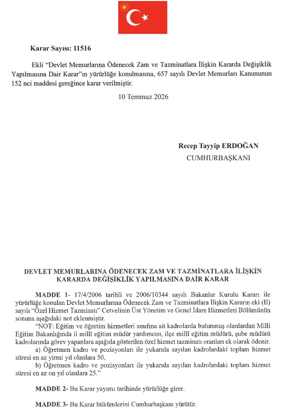 KaMuhEnerjiSen's tweet photo. KAMU MÜHENDİSLERİNİN HAKKI DAHA NE KADAR ERTELENECEK? 
Dün gece Resmî Gazete'de yayımlanan düzenlemeyle Milli Eğitim Bakanlığında görev yapan şube müdürleri ve il müdürlerinin mali haklarında iyileştirmeye gidildi.
Yapılan her özlük hakkı iyileştirmesini olumlu karşılıyoruz. Ancak aynı adalet anlayışının yıllardır kamu mühendisleri için gösterilmemesini kabul etmiyoruz. 
Kamu mühendisleri; enerji arz güvenliğinden ulaştırmaya, savunma sanayisinden altyapı yatırımlarına kadar devletin en kritik hizmetlerini üretirken, mali ve özlük hakları konusunda her düzenlemenin dışında bırakılmaktadır. 
Her meslek grubu için çözüm üretilirken, kamu mühendislerine sürekli "bekleyin" denilmektedir. Artık bekleyecek ne sabrımız ne de gerekçemiz kalmıştır.
Kamu mühendislerinin mali ve özlük hakları, mesleğin taşıdığı sorumluluk ve stratejik öneme uygun şekilde gecikmeksizin iyileştirilmelidir. 
Adalet, bazı meslek gruplarına ayrıcalık tanımak değil; aynı sorumluluğu taşıyan kamu çalışanlarına hakkını teslim etmektir. 
Kamu mühendisleri artık ertelenmek istemiyor. 
Hakkını istiyor.
#KamuMühendisleriEnerjiSendikası

@MuhTekSen_Konf 
@KaMuhEnerjiSen 
@Akparti 
@MHP_Bilgi 
@herkesicinCHP 
@ozgurozeliletsm 
@murat_kurum 
@akaraismailoglu 
@vedatbilgn