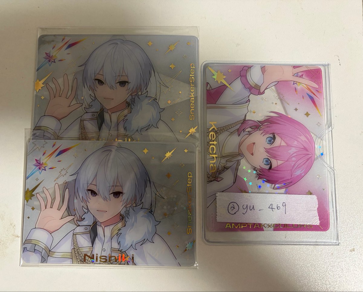 yu_469's tweet photo. @tag_t0rl 検索より失礼致します。
当方画像のもの所持しております、📣🩷同種2:2の交換可能でしょうか？ご検討の程よろしくお願いいたします。 https://t.co/qd4BzjwPKL