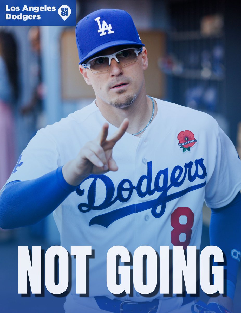 DodgersOnSI's tweet photo. Dodgers' Kiké Hernandez revealed he won't be going to the White House with the team in a couple weeks⬇️⬇️ https://t.co/XwxrJufM61