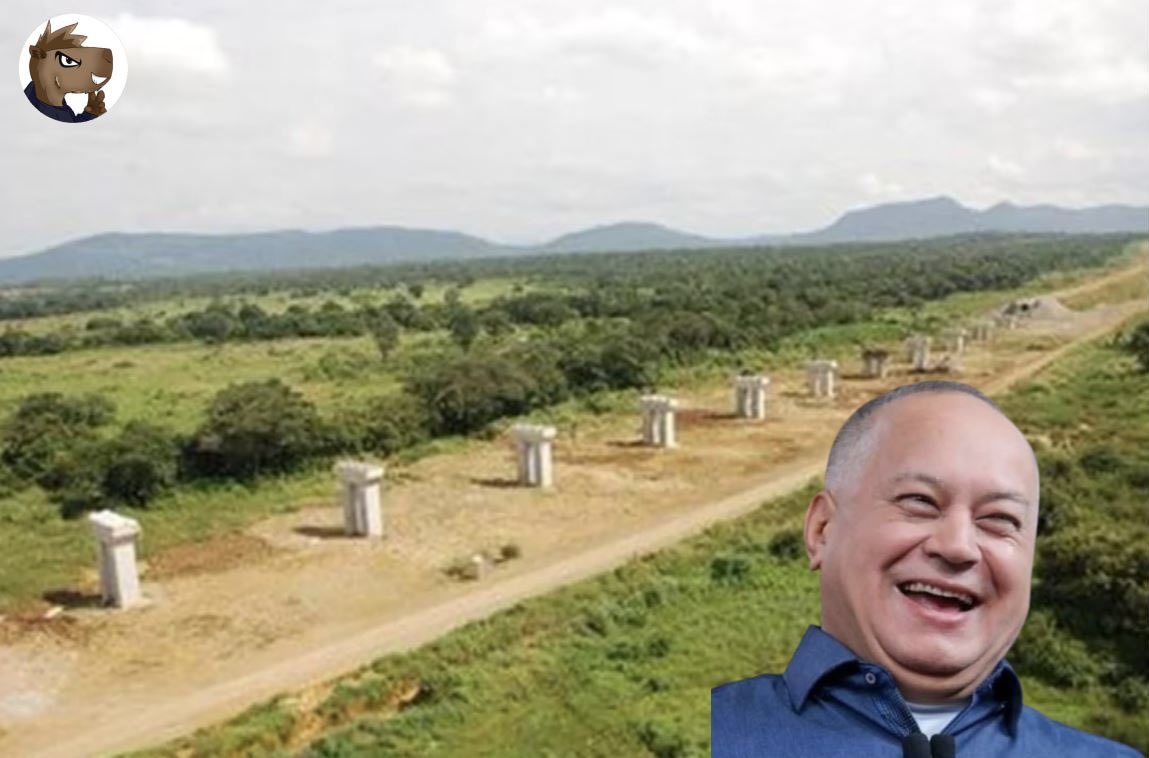 ChiguieTripolar's tweet photo. Diosdado asegura que el terremoto también destruyó todo el progreso del Tren de Anaco. Dice que hay que empezar de 0 y que le den otros 7.500 millones de dólares https://t.co/6eton6l98J