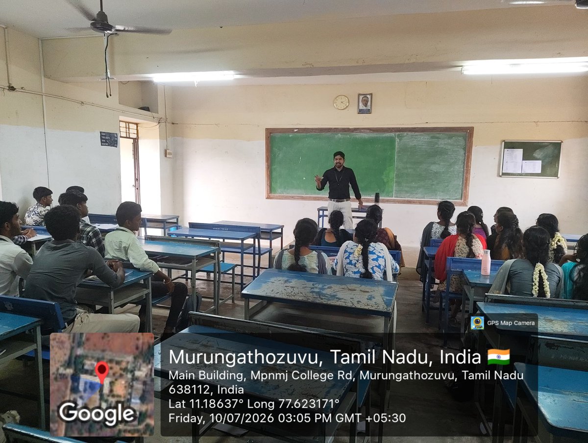 mpnmjec's tweet photo. 10.07.2026 MPNMJ Engineering College Name : Alex Raja Michael
Subject: Direction and Seating arrangements
Department: Ece Eee 3rd year https://t.co/sNo96aXmbY