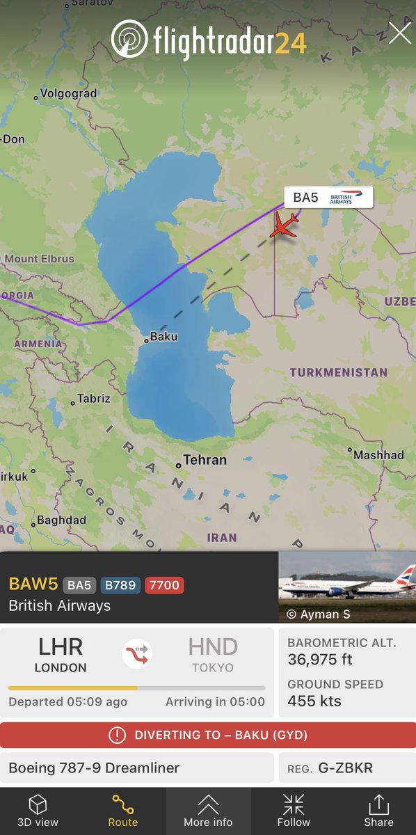Flightradar24 tweet media
