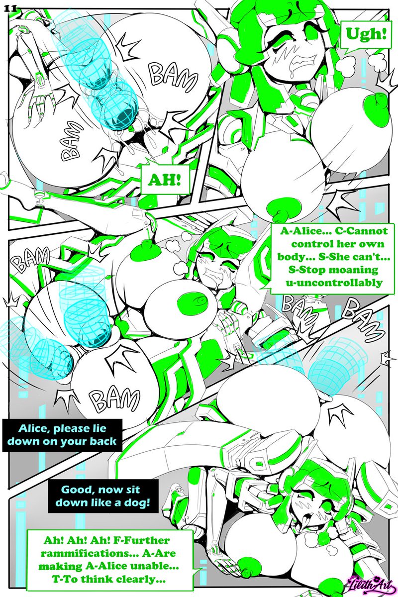 Lilith__Art_'s tweet photo. VR Transformation p. 11🤖💚
Art for Anonymous
#comic #TG #transformation #robot #hentai #vr https://t.co/pfVUj45cLR