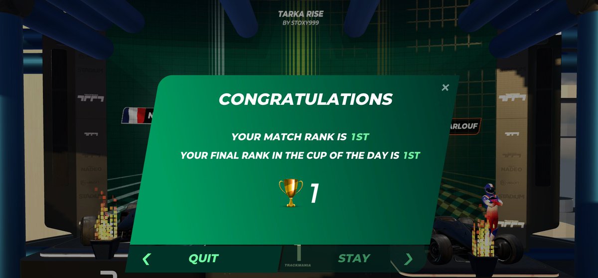 tweenTM2's tweet photo. My first Cup of the Day win ever! Happy to have this under my belt, knockout practice has made me more resillient I'm sure😇 https://t.co/pxfMKzSasb