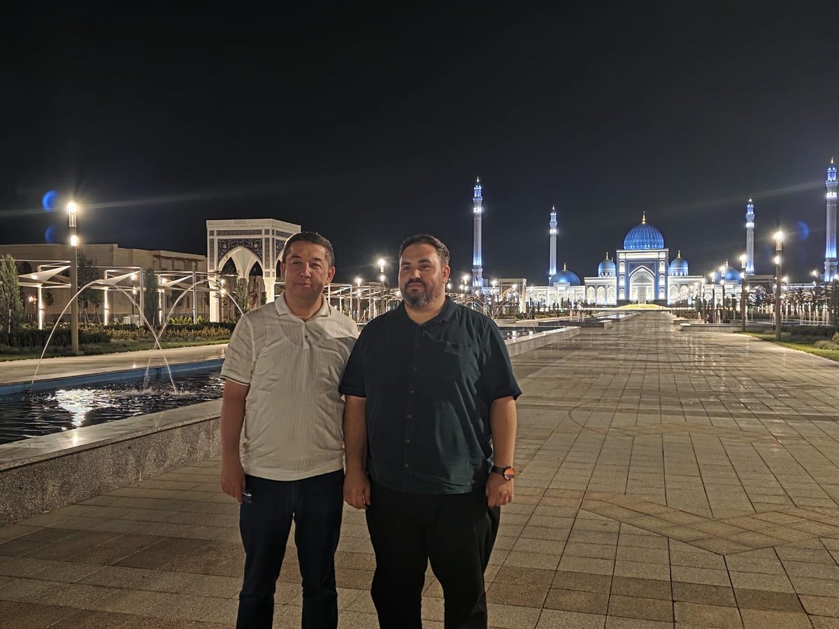 rasitakpinar's tweet photo. Nazik davetleri için Özbekistan İmam Matüridi Uluslararası Bilimsel Araştırma Merkezi Müdürü Komiljon Shermuxamedov'e şükranlarımı sunuyor, Özbekistan'dan güzel haberlerin gelmeye devam etmesini temenni ediyorum. https://t.co/uuCQ7Xeozp