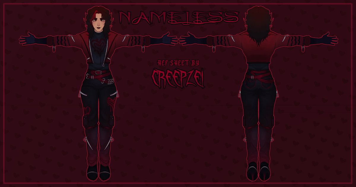 _DeerGraves_'s tweet photo. how do we feel about the new look?~
(art by @creepzei !)
#slasheroc #oc #horroroc https://t.co/yXB0KfEuE2