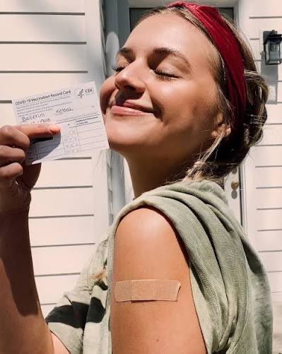 EarthtoTami's tweet photo. Kelsea Ballerini, country/pop singer, has zero medical, scientific, epidemiological, or public health qualifications - yet used her platform to normalize vaccination as the path back to concerts and “normal” life.

Kelsea publicly got vaccinated, encouraged fans via social media and performances for vaccinated audiences, and tied live music return to compliance (including asymptomatic breakthrough case while still promoting shots).

Ballerini shared her vax journey, performed for vaccinated healthcare workers, and framed shots as key to reuniting with fans - classic celebrity pressure in entertainment.

“Girl” power singer who built a brand on empowerment became a pitchwoman for government-mandated medical choices. Elite stage access post-jab; unvaxxed fans sidelined.

From “Love Me Like You Mean It” to “Vax Me Like You Mean It”: country star turned mandate mascot. License to perform? Only if you take the shot.