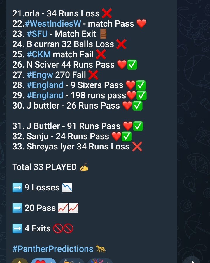 PantherEdge_'s tweet photo. July 7th Too July 11 th WorkSheet ! 

Played Total 33 Bets.. 
all Results in My TG CHANNEL -> https://t.co/YhrJ7Ub73L

Join in Channel, Try With me for week and See The Results.  Thank you! 

#CricketX #Gambling𝕏 #CricketTwitter https://t.co/qVmw8GX7Xn