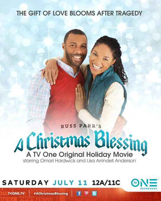 tvonetv's tweet photo. After her military husband dies while on deployment, Pamela learns that navigating a new dynamic during the holidays doesn't have to be lonely. ❤️ Watch A Christmas Blessing, starring Omari Hardwick and Lisa Arrindell, on Saturday at midnight. https://t.co/JNhqxoyjle