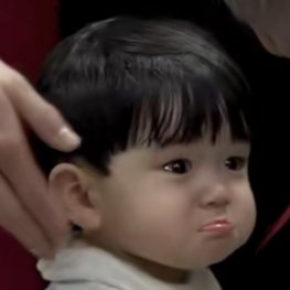 healbeom's tweet photo. taehyun noticed one interesting thing about yoojun in the last episode: when the baby is upset, he sticks out his lower lip, and when he is happy, he sticks out his upper lip🥺 he's such a cutie https://t.co/j483YDy5Zy