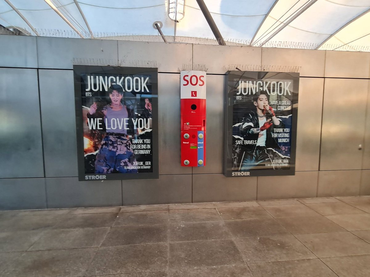 JungkookHungary's tweet photo. You can find our projects here (with purple checkmarks on the map):

@JungkookHungary 
 poster is visible here:
📍  80939 München
Werner-Heisenberg-Allee/Hans-Jensen-Weg
🗓️ July 10-20

@JJK_GER 
 posters are visible here:
Fröttmaning / Südkopf aus P&amp;R Terminal left
🗓️ July 7-13 https://t.co/8tyxkHhr6G