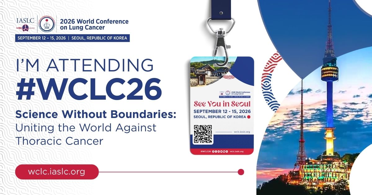 IASLC tweet media