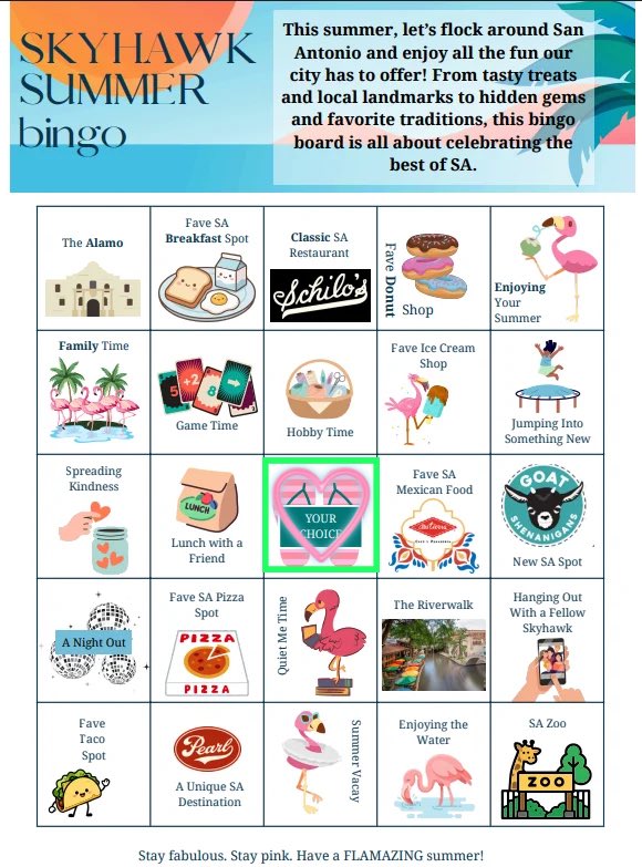 MrsMartinezArt's tweet photo. Drove in the rain to @theteacherreuse. Thank you to the staff and organization for a great experience and free school supplies for Texas Teachers. Also filled a spot on my @NISDStinson Bingo Card #SkyhawkPride
#SkyhawkSummer https://t.co/JcPFWkRXlc